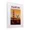 Stupell Industries Retro Martini & Bridge View Framed Print Under Glass, design by Brett Blumenthal